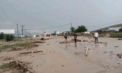 ELAZIĞ TUNCELİ YOLU SEL NEDENİYLE ULAŞIMA KAPANDI