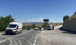 TRAFİK KAZASINDA 2 KİŞİ YARALANDI