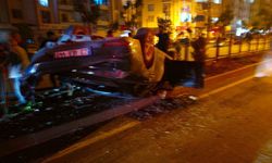 TRAFİK KAZASINDA 5 KİŞİ YARALANDI