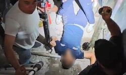 ASANSÖR BOŞLUĞUNA DÜŞEN GENÇ KURTARILDI
