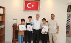ÇOCUKLARI MÜFTÜLÜKTE AĞIRLADILAR