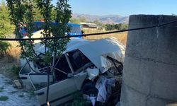 OTOMOBİL HURDAYA DÖNDÜ