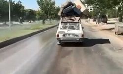 TRAFİĞİ TEHLİKEYE ATTI