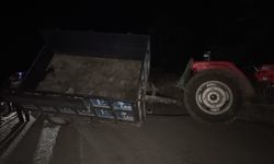 TRAKTÖR İLE OTOMOBİL ÇARPIŞTI