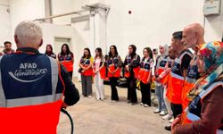 AFAD GÖNÜLLÜLERİNE HAFİF ARAMA VE KURTARMA EĞİTİMİ