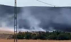 BASKİLDEKİ ANIZ YANGINI PANİĞE NEDEN OLDU
