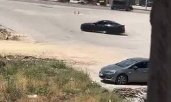 DRİFT ATAN SÜRÜCÜ KAMERAYA YANSIDI