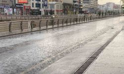 SAĞANAK YAĞIŞ ELAZIĞDA ETKİLİ OLDU