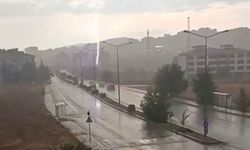 YILDIRIMIN DÜŞME ANI KAMERADA