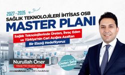 NURULLAH ÖNER'DEN ELAZIĞ İÇİN BÜYÜK VİZYON