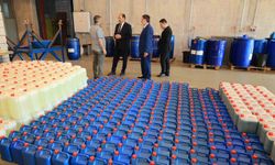 10 TON TEMİZLİK MALZEMESİ ÜRETİLİYOR