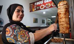İKİ ÇOCUK ANNESİ GİRİŞİMCİ KADIN TEZGAH BAŞINA GEÇTİ