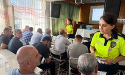OKUL SERVİS SÜRÜCÜLERİNE EĞİTİM