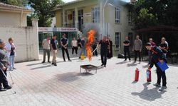 HASTANE PERSONELİNE YANGIN FARKINDALIK EĞİTİMİ
