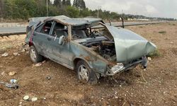 TOFAŞ MARKA ARAÇ TAKLA ATTI: 1 ÖLÜ