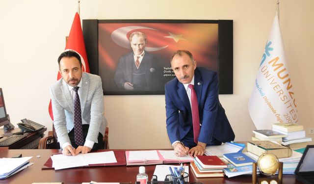 Fırat Üniversitesi İle Munzur Üniversitesi Arasında İşbirliği Protokolü İmzalandı