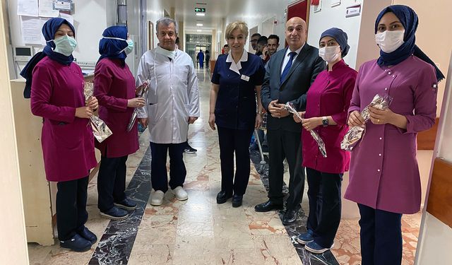 Fırat Üniversitesi Hastanesinde Hemşireler Günü Kutlandı