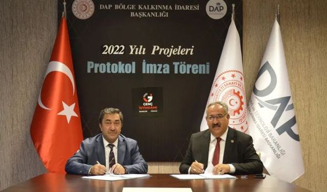 Badem Kırma İşleme ve Paketleme Tesisi projesinin protokolü imzalandı