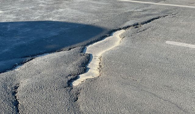 6 AY ÖNCE AÇILAN İMAR YOLU YİNE ÇÖKTÜ!