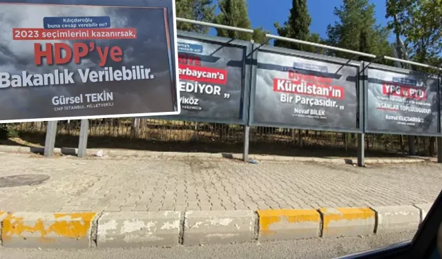 AK PARTİ VE MHP'DEN BILLBOARD CEVABI