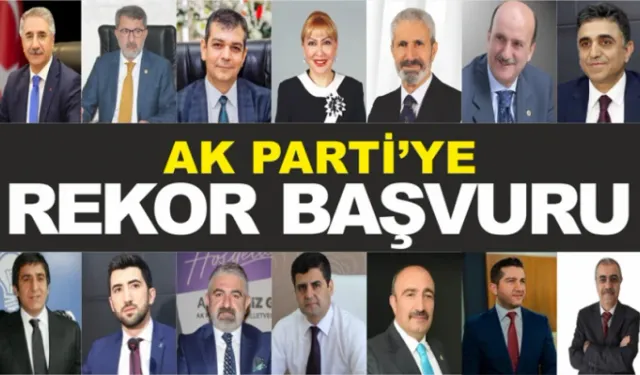 EN FAZLA ADAY ADAYI AK PARTİ'DE!