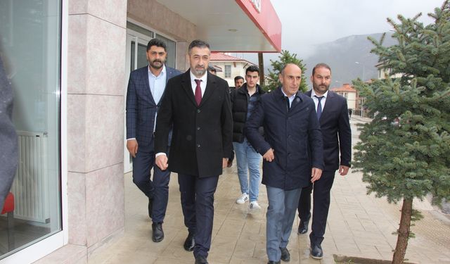 IŞIKVER, GÜNDOĞAN’I ZİYARET ETTİ