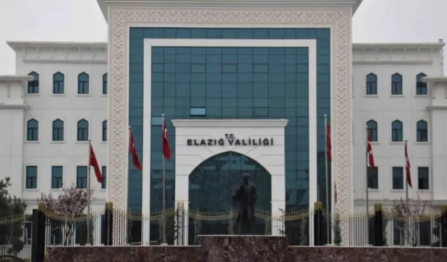ELAZIĞ VALİLİĞİNDEN AÇIKLAMA