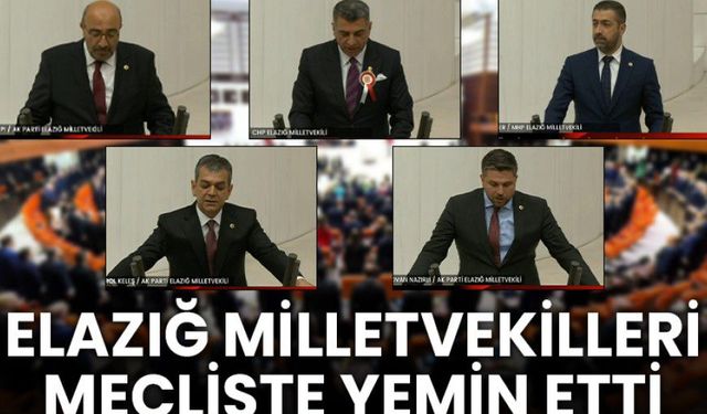 VEKİLLER YEMİNLERİNİ ETTİ! 