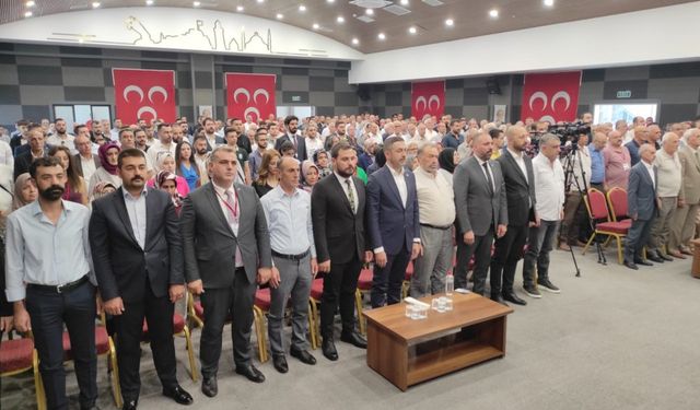 MHP ELAZIĞ MERKEZ İLÇE KONGRESİ YAPILDI  