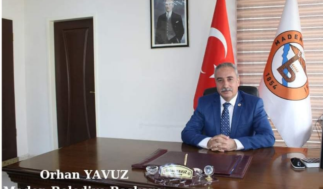 MHP'Lİ MADEN BELEDİYE BAŞKANI ORHAN YAVUZ, PARTİSİNDEN İSTİFA ETTİ