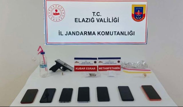 ELAZIĞ’DA UYUŞTURUCU OPERASYONU: 6 GÖZALTI 