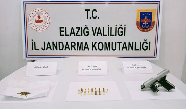 ELAZIĞ'DA UYUŞTURUCUYLA MÜCADELE: 1 GÖZALTI