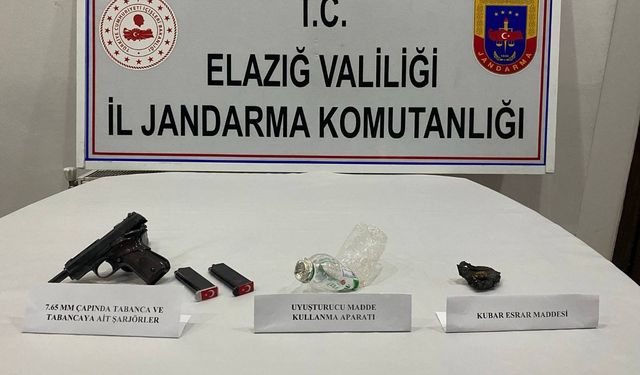 ELAZIĞ’DA UYUŞTURUCU OPERASYONU: 2 GÖZALTI