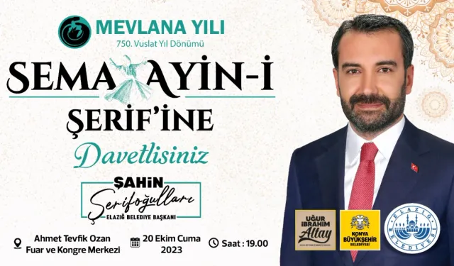 MEVLANA YILI'NA ÖZEL SEMA AYİN-İ ŞERİF’İ YAPILACAK 