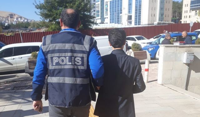 ELAZIĞ’DA 12 YIL KESİNLEŞMİŞ HAPİS CEZASI BULUNAN ZANLI TUTUKLANDI 