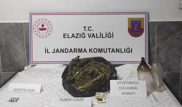 ELAZIĞ’DA UYUŞTURUCU OPERASYONU 