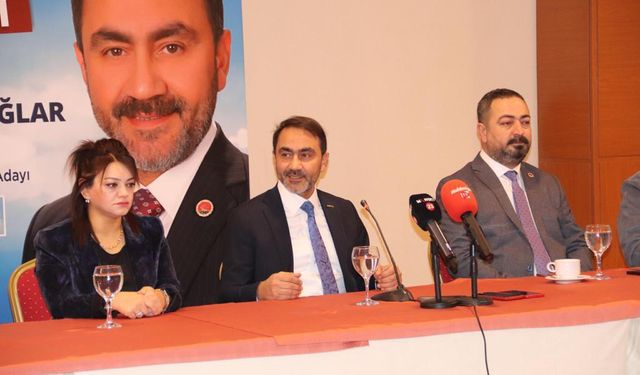 CHP ELAZIĞ BELEDİYE BAŞKAN ADAYI DURAN, GAZETECİLERLE BULUŞTU