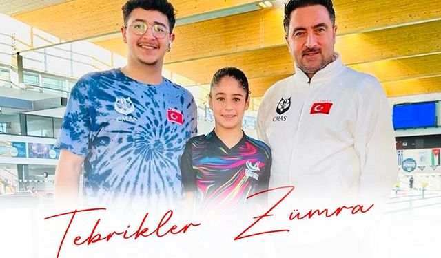 TEBRİKLER ZÜMRA! 