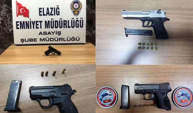 ELAZIĞ’DA KESİNLEŞMİŞ HAPİS CEZASI BULUNAN 7 ZANLI TUTUKLANDI 