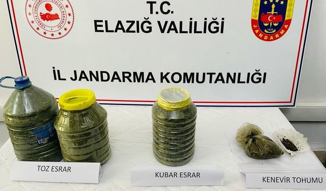 TOPRAĞA GÖMÜLÜ VAZİYETTE 14 KİLO ESRAR ELE GEÇİRİLDİ 