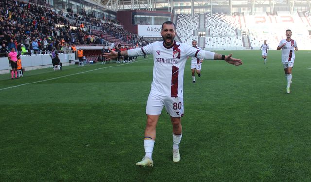 ELAZIĞSPOR, MAÇ BAŞI 1 GOL ORTALAMASINI TUTTURDU 