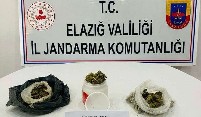 ELAZIĞ’DA UYUŞTURUCUYLA MÜCADELE: 1 GÖZALTI 