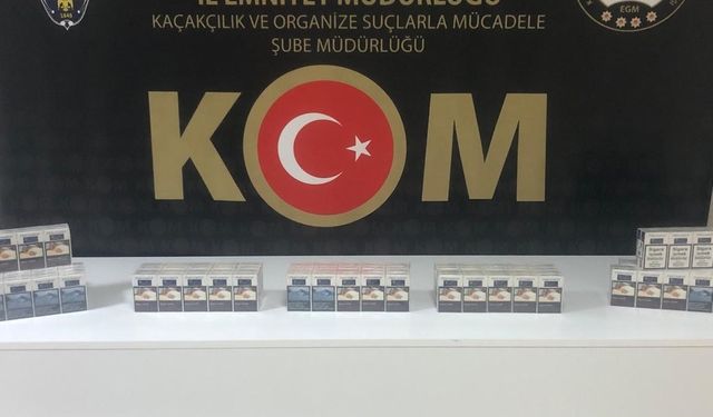 ELAZIĞ’DA GÜMRÜK KAÇAĞI SİGARA ELE GEÇİRİLDİ 