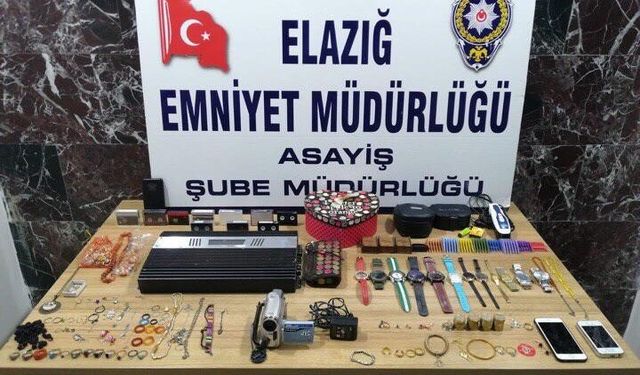 ELAZIĞ’DA ASAYİŞ UYGULAMASI: 3 TUTUKLAMA 