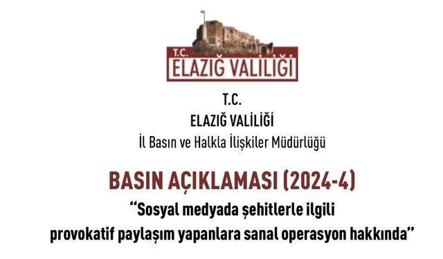 PROVOKATİF PAYLAŞIM YAPANLAR HAKKINDA YASAL İŞLEM BAŞLATILDI 