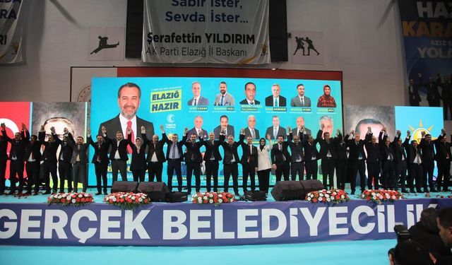 AK PARTİ ELAZIĞ İL BAŞKANLIĞI ADAYLARINI TANITTI!