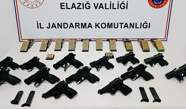 ELAZIĞ’DA RUHSATSIZ SİLAH OPERASYONUNDA 1 ŞÜPHELİ YAKALANDI 