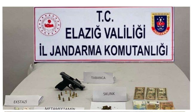 ELAZIĞ’DA UYUŞTURUCU TACİRİ 3 ŞÜPHELİ YAKALANDI