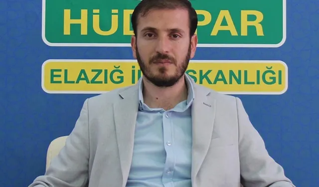 HÜDA PAR’IN ELAZIĞ BELEDİYE BAŞKAN ADAYI YASİN KAVAKLI 