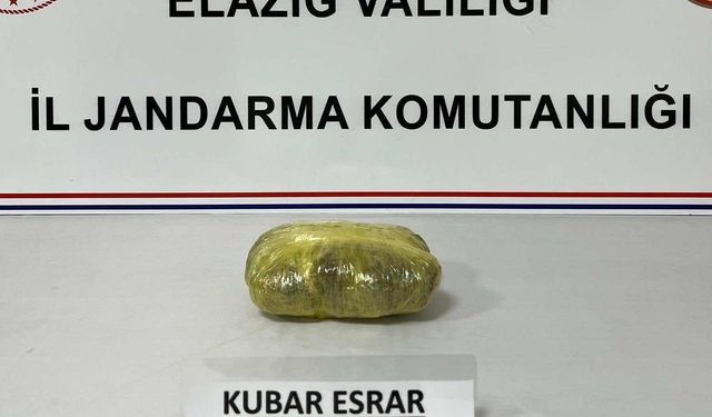 ELAZIĞ’DA UYUŞTURUCU TACİRİ YAKALANDI